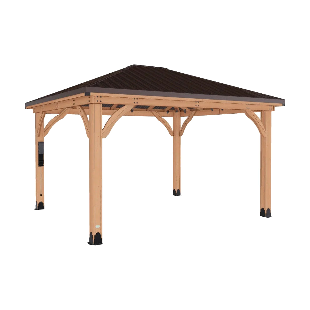 Backyard Discovery Barrington 14 x 12 ft Cedar Gazebo