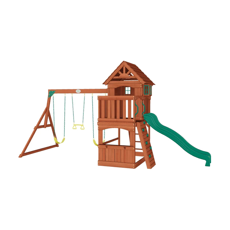 Backyard Discovery Atlantis Wooden Swing Set