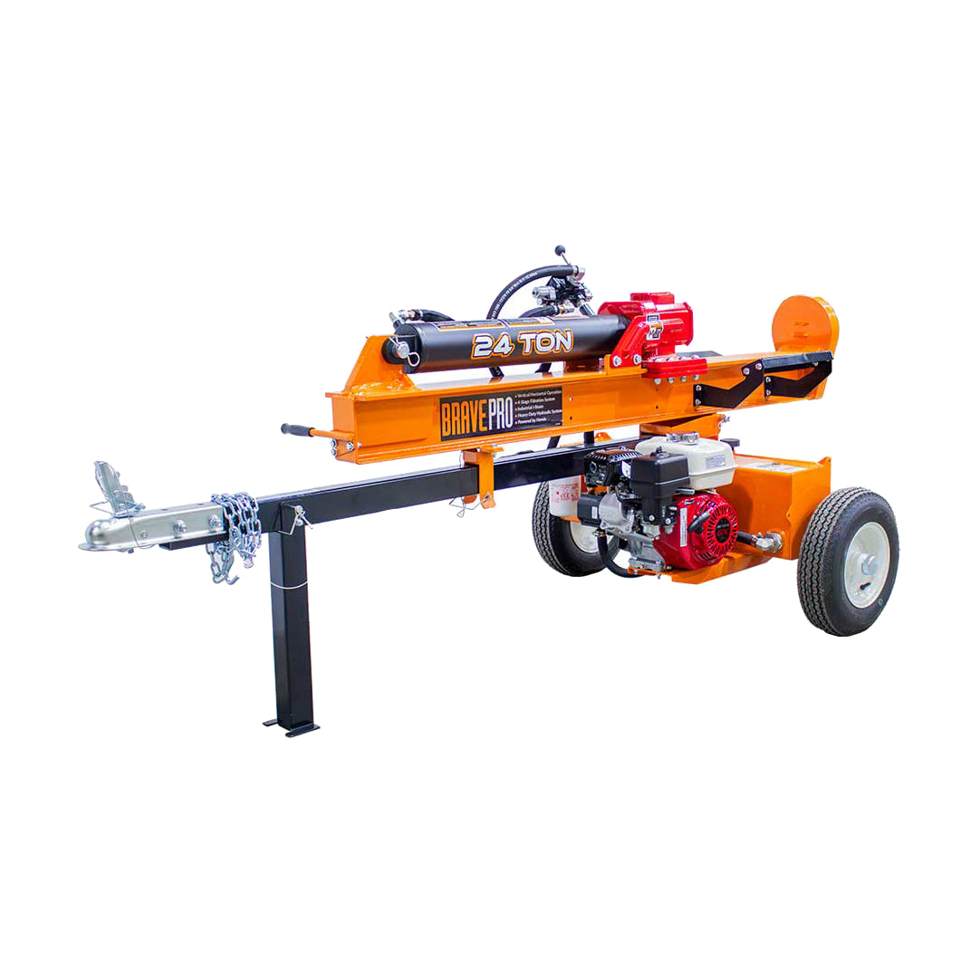 Brave VH1724GX 24-Ton Log Splitter — Honda GX160