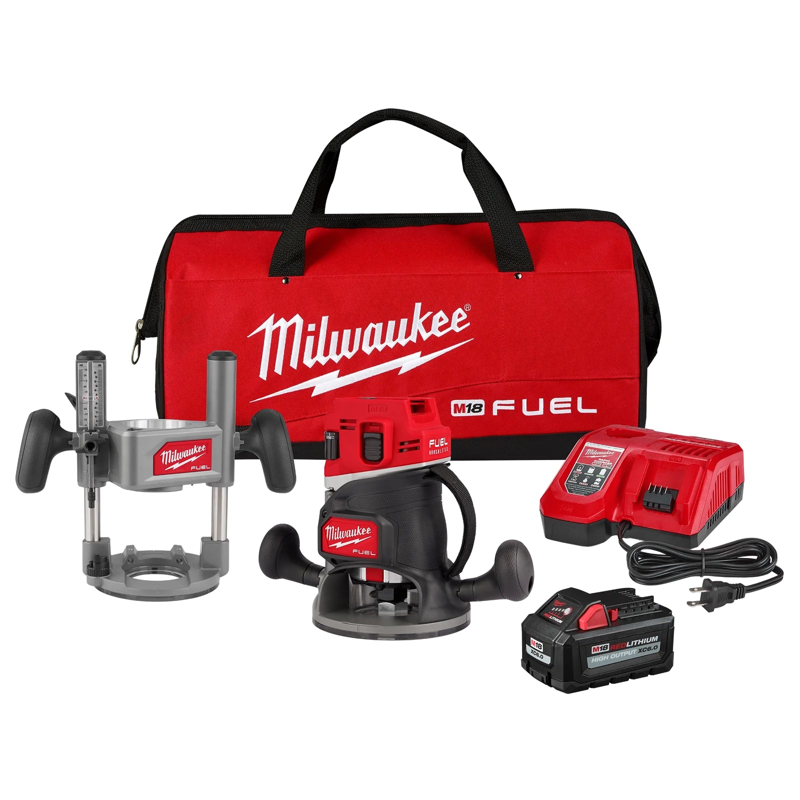 Milwaukee 2838-21 M18 FUEL 1/2" Plunge Router Kit