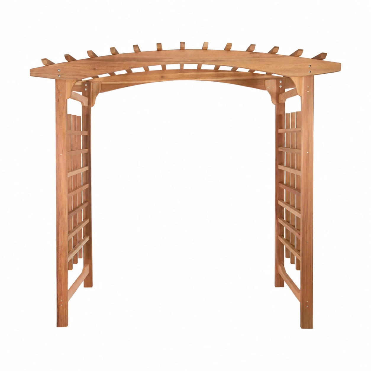 All Things Cedar 8-ft. Cedar Garden Arbor