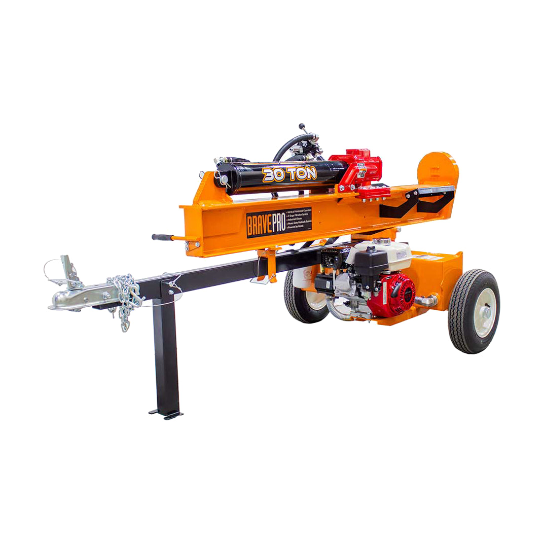 Brave VH1730GX 30-Ton Log Splitter — Honda GX200
