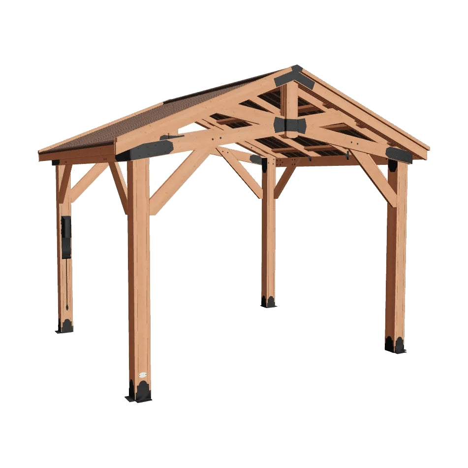 Backyard Discovery Norwood 12 x 10 ft Cedar Gazebo